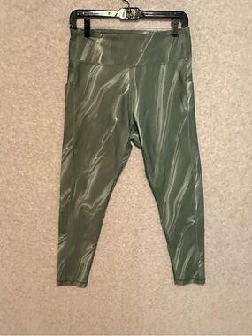 tek gear Dark Olive Green Performance Leggings